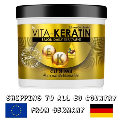 Vita Keratin Deep Repair Hair Mask 250ml   Intensive Treatment for Damaged Hair