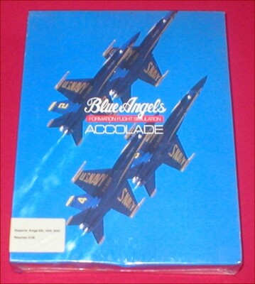Blue Angels for the Amiga 500 1000 2000 Computer NEW SEALED