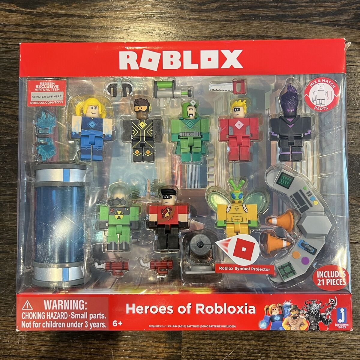  Roblox Action Collection - Heroes of Robloxia Playset