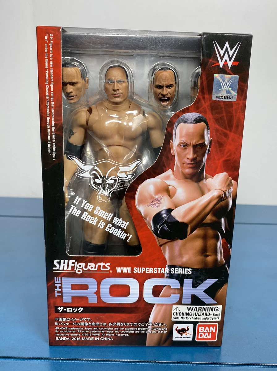 2017 Bandai WWE - SH Figuarts Wrestling Action Figure - THE ROCK