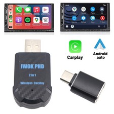USB Wireless CarPlay Adapter Wireless Carplay Dongle For iPhone Apple Plug Play