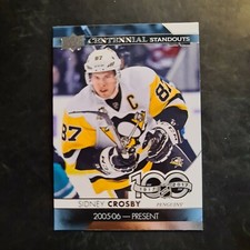 2017-18 Upper Deck Centennial Standouts #CS87 Sidney Crosby 