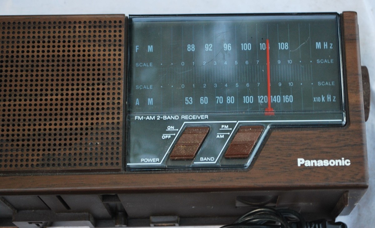 Vintage Panasonic Model RE-6266 FM-AM Band receiver Radio | eBay