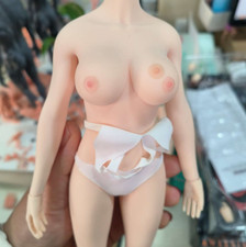 1/6 Female Big Huge Breast Chest Patches Acce...