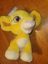New W/Tags, Disney Parks Lion King Simba 9  Plush