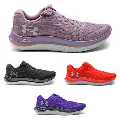 Under Armour Womens Trainers Flow Velociti Wind Lace-Up Synthetic Textile