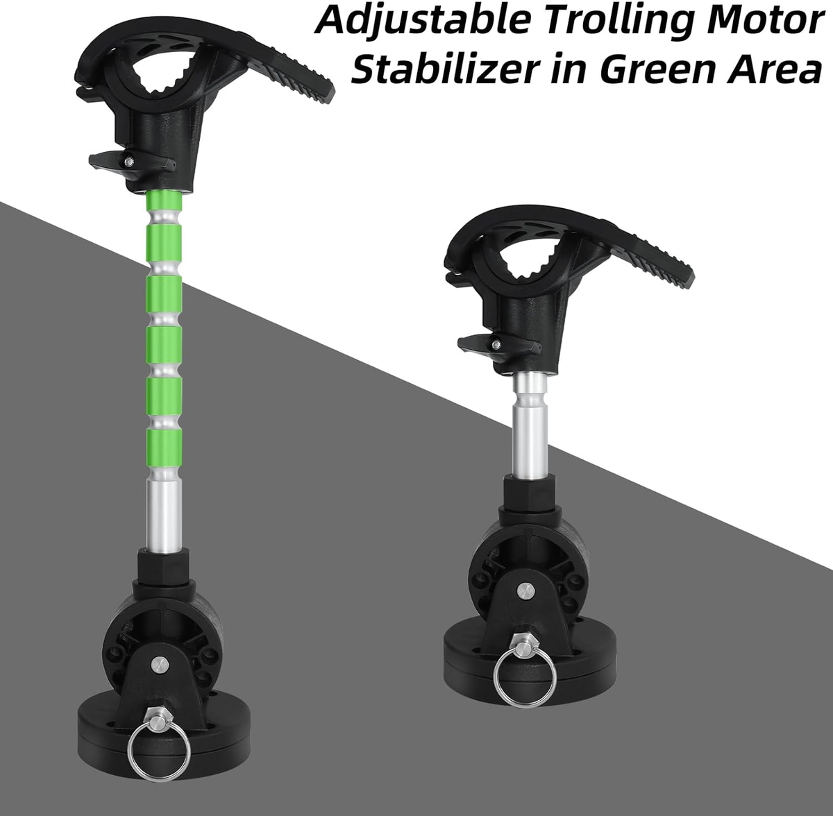 Acouto Trolling Motor Stabilisator Halterung, Ersatz für Terrova, für