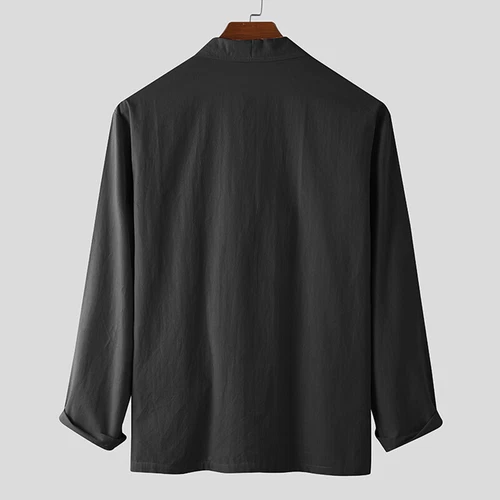 Men's Lightweight Linen Cotton Jacket Summer Leisure Blazer Coat Breathable Soft - Picture 15 of 18
