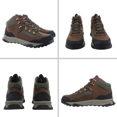 Timberland Men's LINCOLN PEAK WATERPROOF Brown Black Hiking Boots Multiple Size