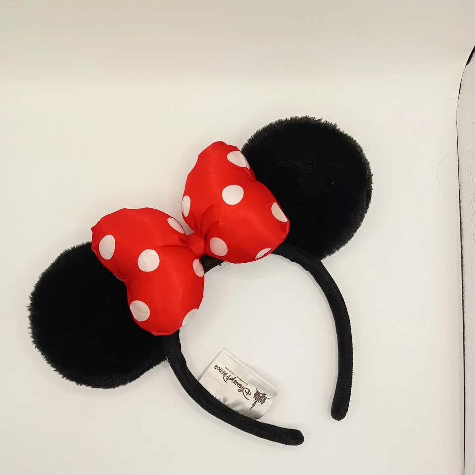 Дети девочек Disney Park подлинный Минни-Маус уши обруч в горошек бант читать - Изображение 3 из 4
