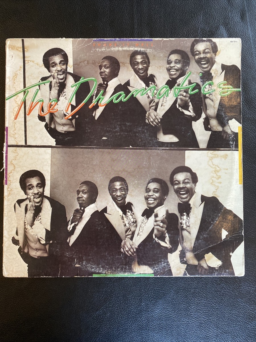 THE DRAMATICS Shake it well 1977 ABC 1010 LP ALBUM RECORD VG+ COME THE DRAMATICS Shake it well 1977 ABC 1010 LP ALBUM RECORD VG+ COME