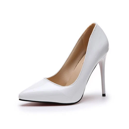 Hot Neu Damen Pumps High Heels Stiletto Elegante Schuhe Lack Sexy Absatzschuhe - Bild 4 von 25