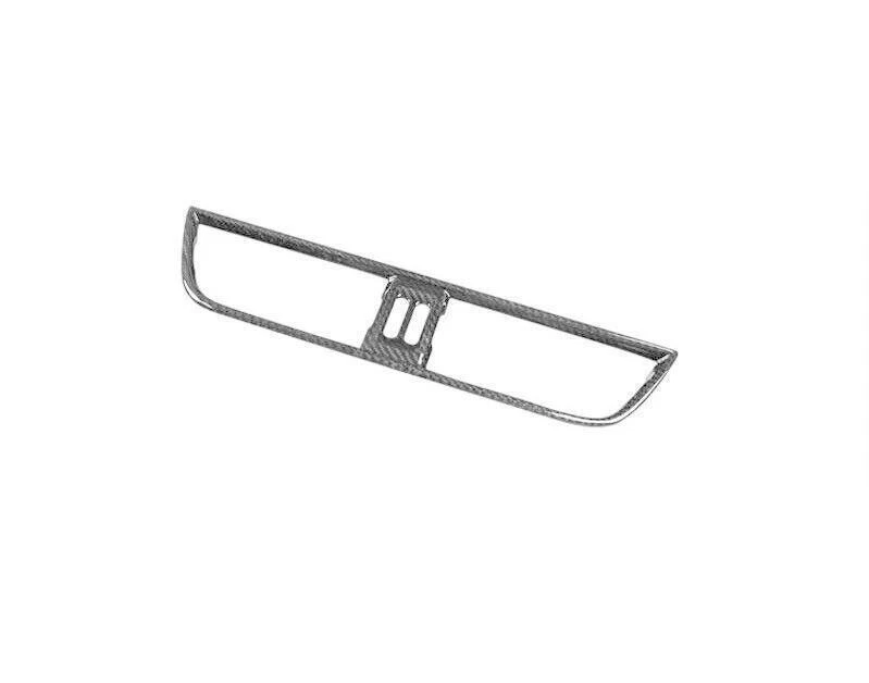 Consola central de fibra de carbono seca salida de aire moldura de ventilación para Porsche Macan 2019-2023 Foto 4 de 4