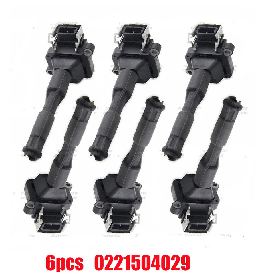 6PCS Ignition Coil For BMW 320 323 E46 323 E36 BMW 325 E46 328 E36 E46 330 E46 - Image 2 of 4