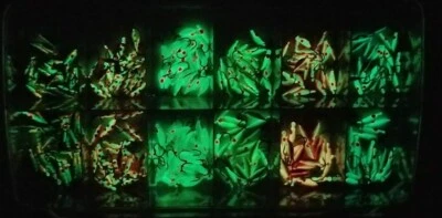 STONE COLD PREMIUM ICE FISHING TACKLE Moon Glow Ice Fishing Jig Crappie Lure Perch Panfish Walleye Bluegill You Choose