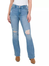 New 79.00 - SEVEN7 Felicity Designers Women Slim Flare Jeans Pants - Size: 12