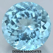 3.5 MM ROUND CUT BLUE ZIRCON ALL NATURAL AAA (168222)