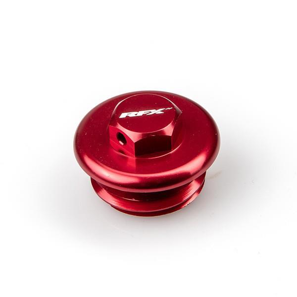 RFX Race Oil Filler Plug (Red) Honda CRF250 18-23 CRF450 21-23