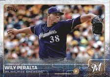 2015 Topps #672 Wily Peralta Limite