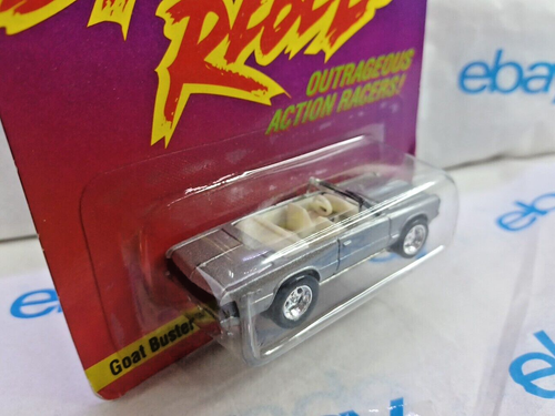 SPEED REBELS SILVER GOAT BUSTER OUTRAGEOUS ACTION RACERS! 1/64 DIECAST CAR - Picture 4 of 7
