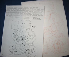 * TRI CHEM 2633 SANTA PUPPET MERRY CHRISTMAS Picture to Paint TRICHEM 912