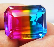 Stunning 79.60 Ct Natural Bi-Color Tourmaline Top Quality Afghanistan Origin