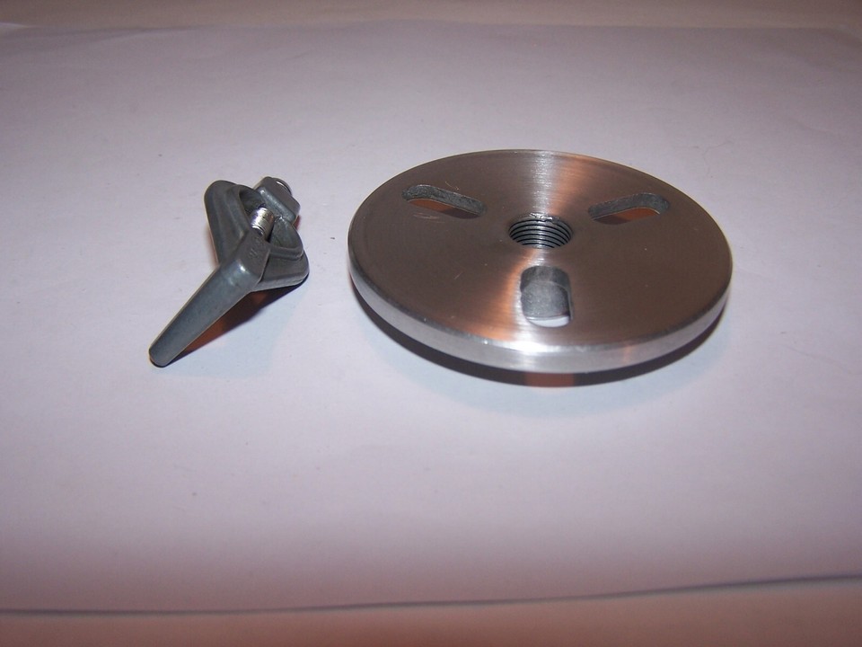 UNIMAT, Faceplate DB2062, DB64, 2 5/8", Steel Dog ear, Austria