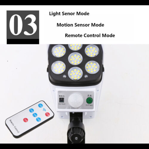 Solar Powered Dummy Surveillance Security Camera CCTV With LED Light For Garden - Picture 11 of 23
