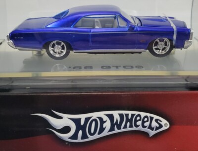 ホットウィール KALIFORNIA KUSTOMS 66 GTO 2005 HOT WHEELS KALIFORNIA KUSTOMS 66 PONTIAC GTO BLUE 1/64