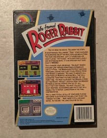 Who Framed Roger Rabbit (Nintendo NES, 1989) CIB with Manual 
