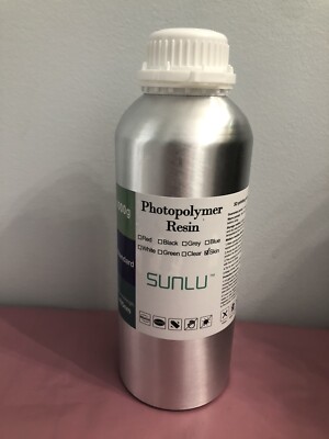3D Printer Resin (Skin), SUNLU 1000g - 405nm - UV Sensitive Resin (- SEALED)