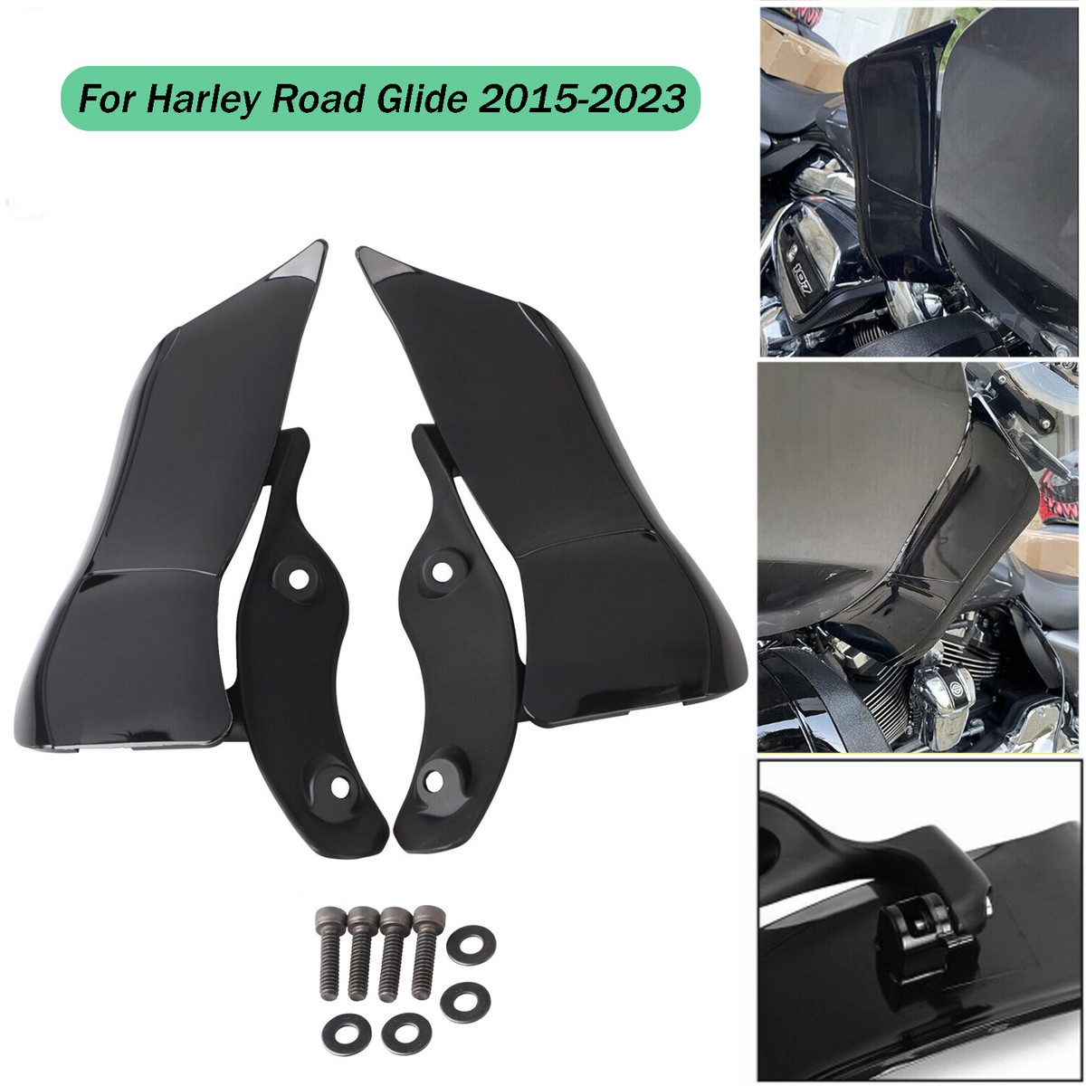 Motorcycle Adjustable Fairing Wind Air Side Deflector Fit For