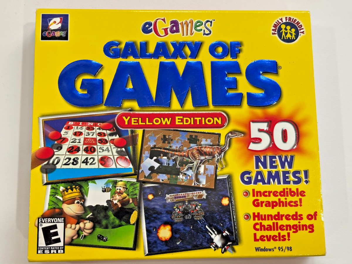 Galaxy of Games: Yellow Edition (PC, 2000) for sale online | eBay