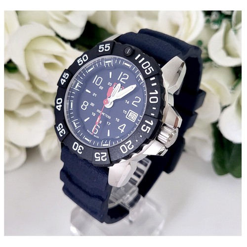 Genuine Luminox Navy Seal Steel Quartz Watch Men 45mm 200M Made in Swiss 3253CB - Picture 4 of 10