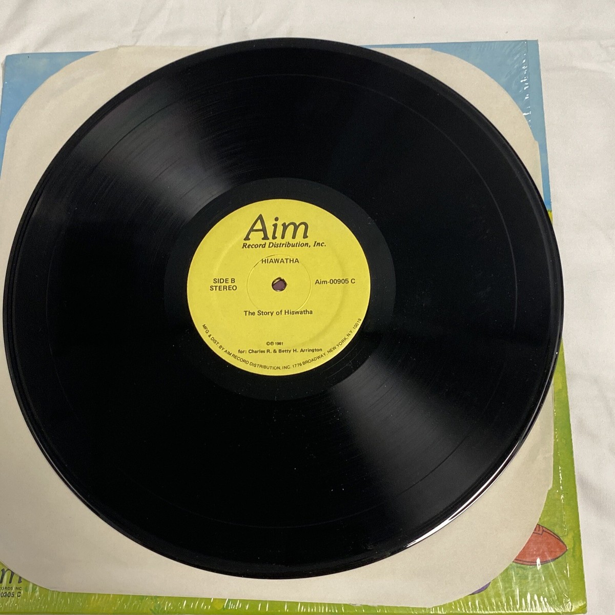 ハイアワサの歌 The Song Of Hiawatha & More (1961 Childrens Record) 00905C
