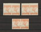 Greece 1912 Sc# N153 New Greece for occupied Turkey part Zeus Eagle 3 pairs MNH