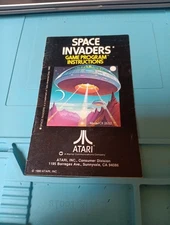Space Invaders Atari 2600 MANUAL ONLY