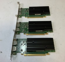  Lot of 3 NVIDIA Quadro NVS 295 256MB DDR3 Graphics Card w/ 2-DisplayPort "Q6F"