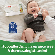 Natural Care Sensitive Baby Wipes, Unscented, Hypoallergenic, 99 Purified Wa...
