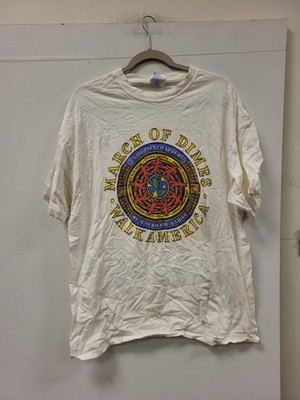 Vintage March of Dimes WalkAmerica T-Shirt XL Hanes Virginia Chapter Charity