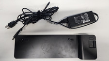 HP 2013 UltraSlim Docking Station Model HSTNN-IX10 w/ 90 AC Adapter