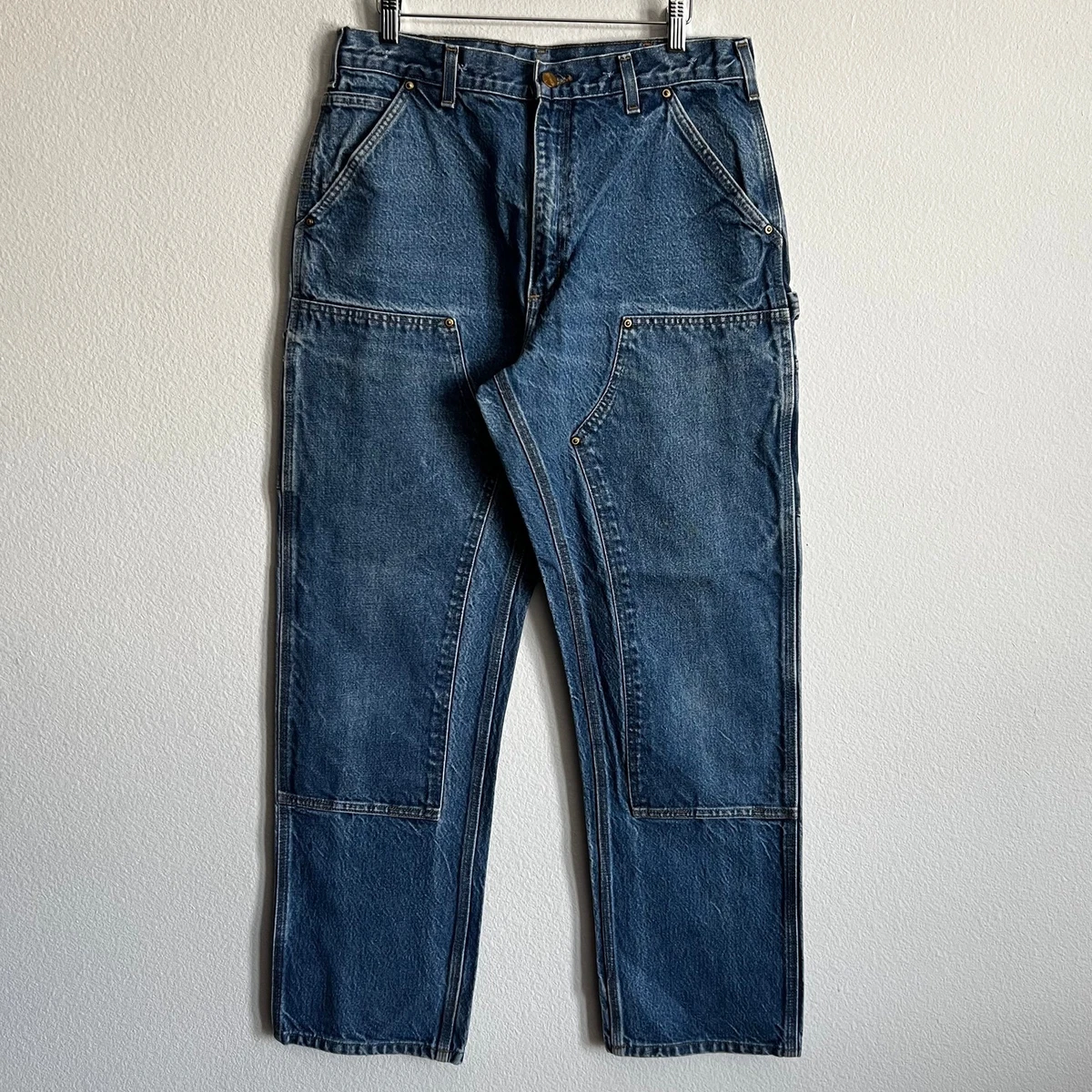Carhartt Denim Blue Pants for Men for sale | eBay