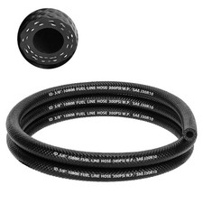 Kuosbiu 3/8" Fuel Line Hose 10ft SAE 30R10 400PSI High-Pressure Automotive