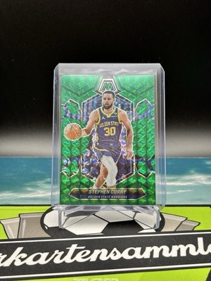 2024 PANINI Mosaic NBA Basketball Green PRIZM Card Stephen Curry Golden State