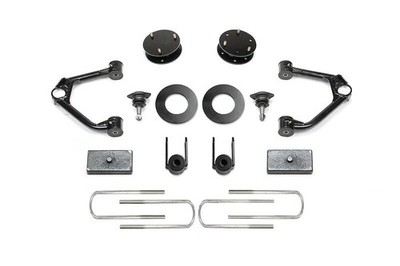FABTECH K1211 Lift Kit Suspension; 3'' Front Lift; 3'' Rear Lift;