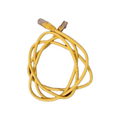 1,8m Patchkabel Cat 5E gelb / Netzwerkkabel LAN DSL Ethernet Netzwerk Kabel RJ45