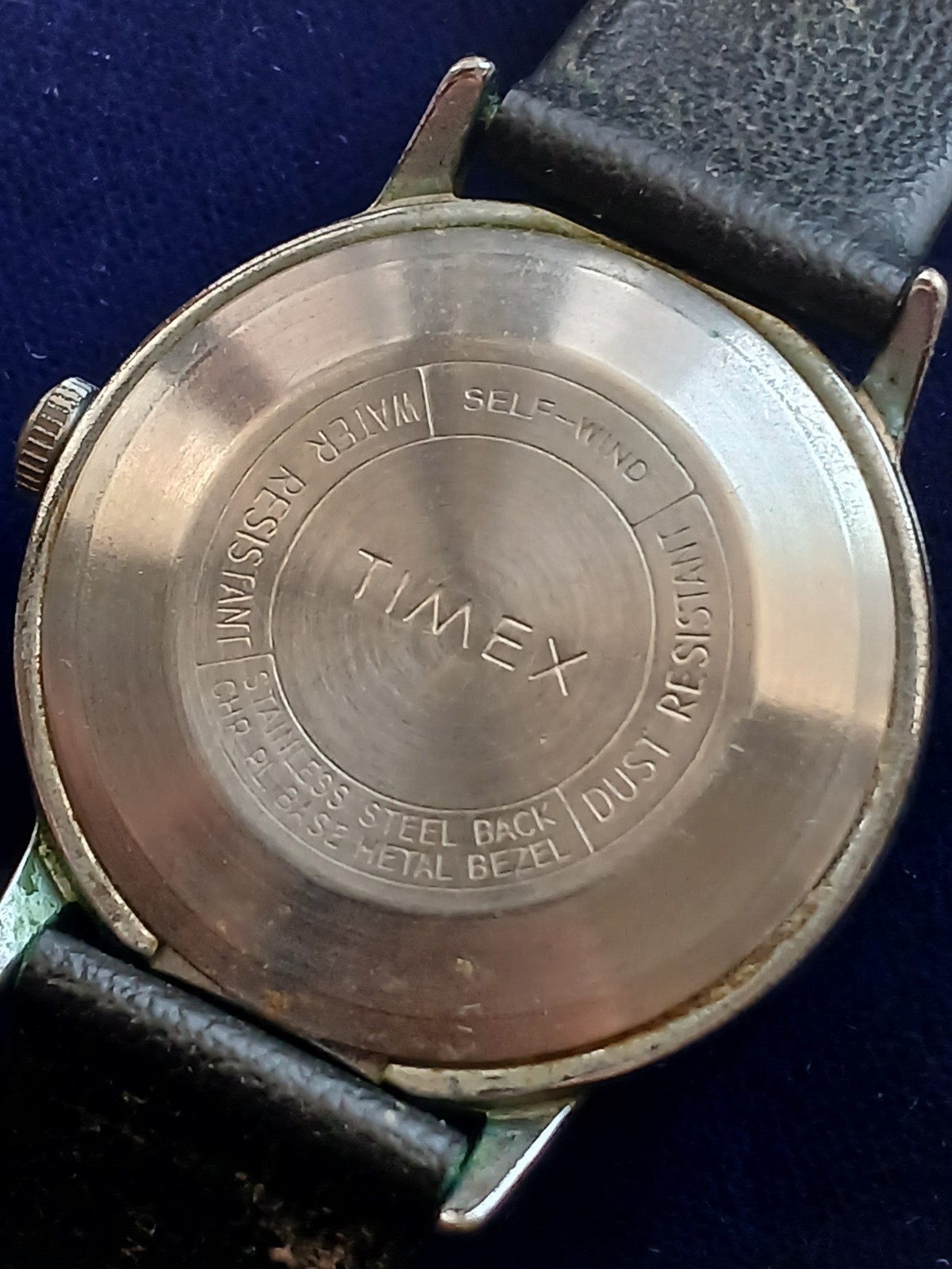 1975 Timex Automatic Wicker Woven Pattern Watch - image 6