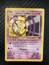 Sabrina's Kadabra 58/132 Gym Challenge Regular HP on eBay