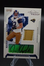 Joe Klopfenstein 2006 NFL Playoffs #109 Jersey Signature Proofs Silver #/100