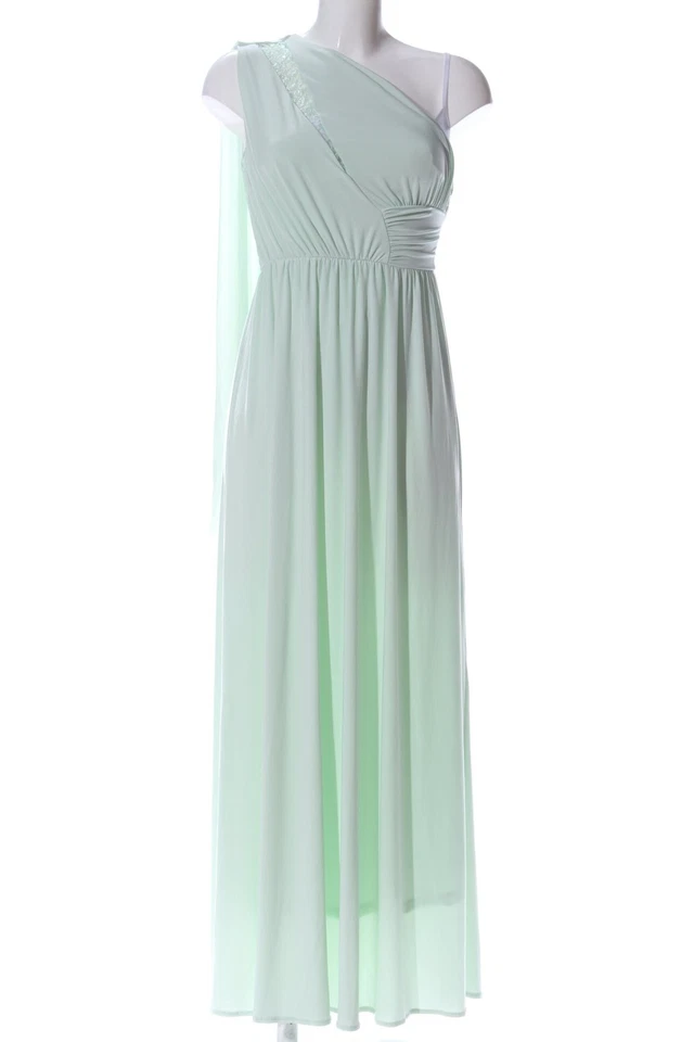 ASOS Vestido largo Mujeres Vestido Talla EU 36 verde pálido elegante - Imagen 4 de 4